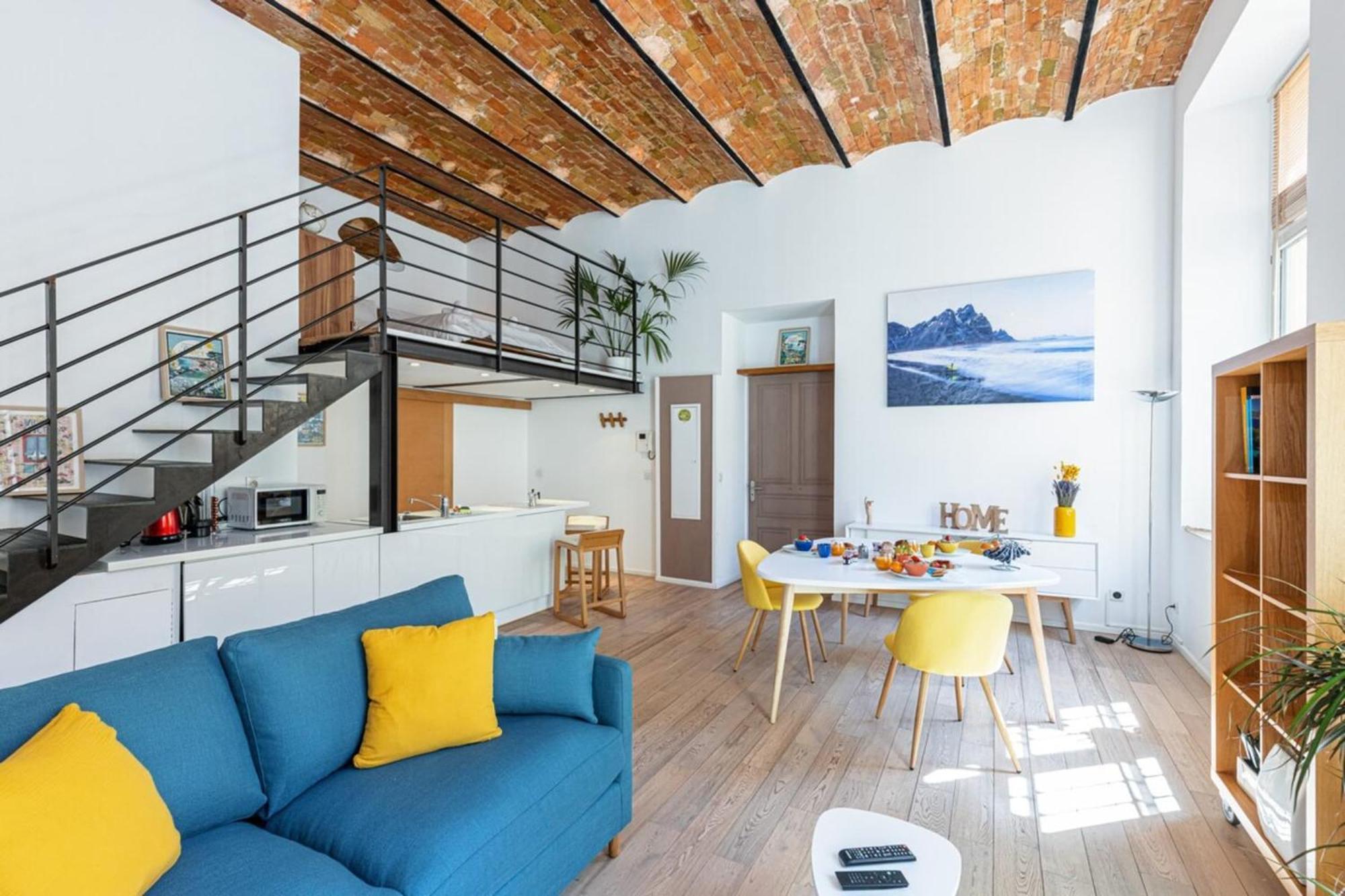 Gubernatis - Beautiful Duplex With Terrace Apartment Nice